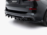 Rear Splitter (Vertical Bars) compatible with BMW X5 M Sport G05