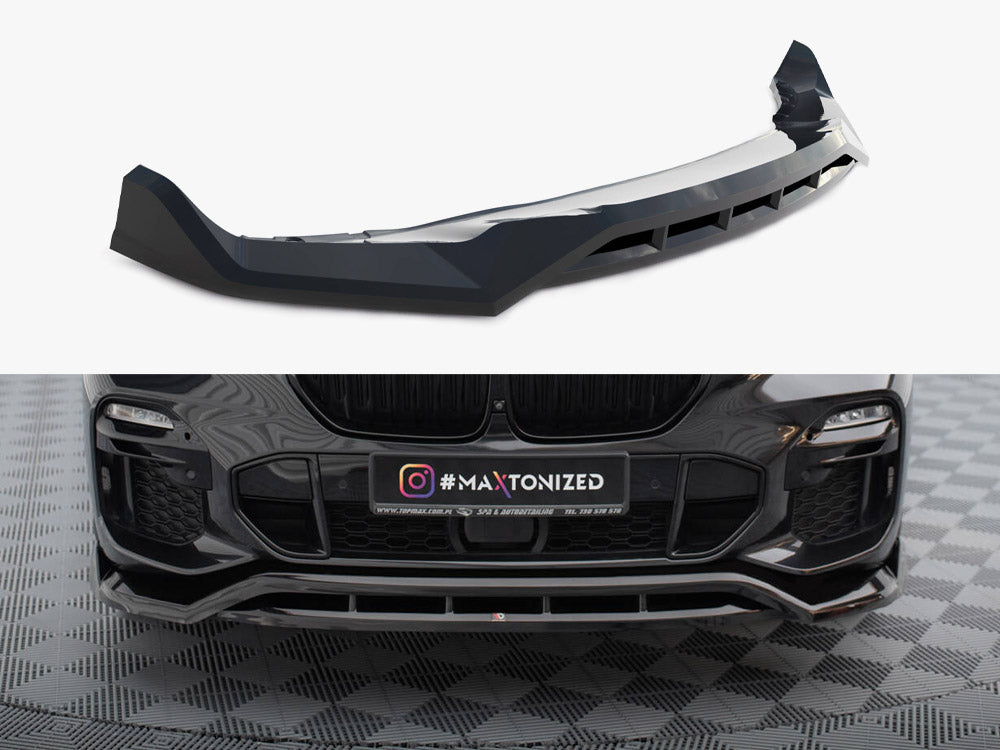 Front Splitter V.2 compatible with BMW X5 M Sport G05