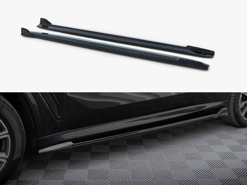 Side Skirts Diffusers V.2 compatible with BMW X5 M Sport G05