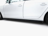 Side Skirt Diffusers V.1 compatible with Audi S4 / A4 / A4 S Line Sedan / Avant B8 / B8 Facelift