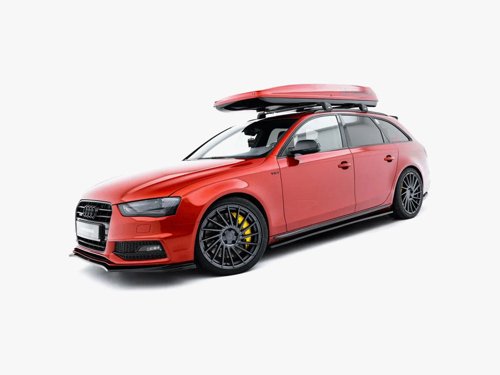Side Skirts Diffusers V.2 compatible with Audi A4 / A4 S Line / S4 B8