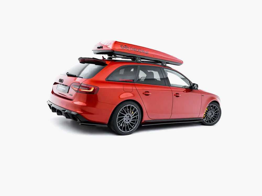 Side Skirts Diffusers V.2 compatible with Audi A4 / A4 S Line / S4 B8