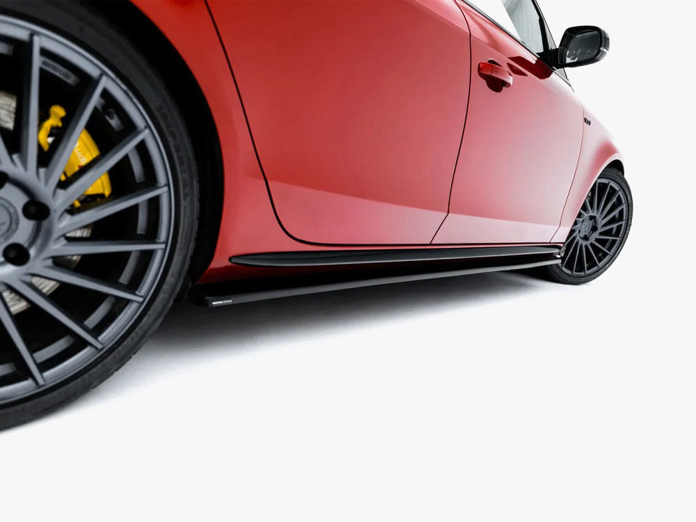 Side Skirts Diffusers V.2 compatible with Audi A4 / A4 S Line / S4 B8