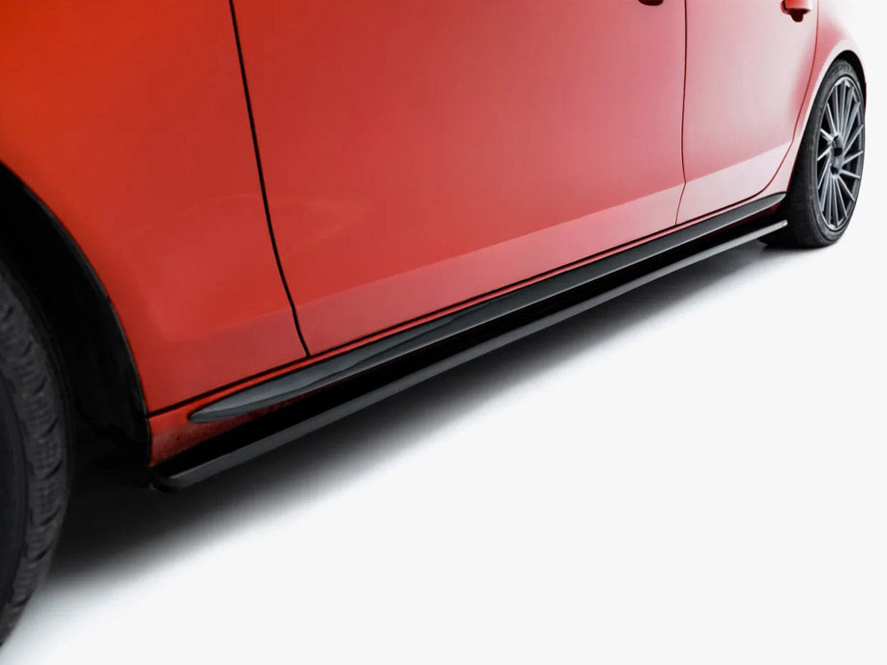 Side Skirts Diffusers V.2 compatible with Audi A4 / A4 S Line / S4 B8