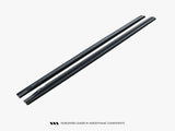 Side Skirts Diffusers V.2 compatible with Audi A4 / A4 S Line / S4 B8