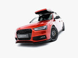 Front Splitter V.4 compatible with Audi A4 S Line / S4 B8 Facelift