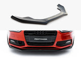 Front Splitter V.4 compatible with Audi A4 S Line / S4 B8 Facelift