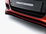 Front Splitter V.4 compatible with Audi A4 S Line / S4 B8 Facelift