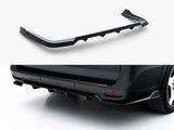 Rear Splitter (Vertical Bars) compatible with Mercedes-Benz V AMG Line W447 Facelift 2
