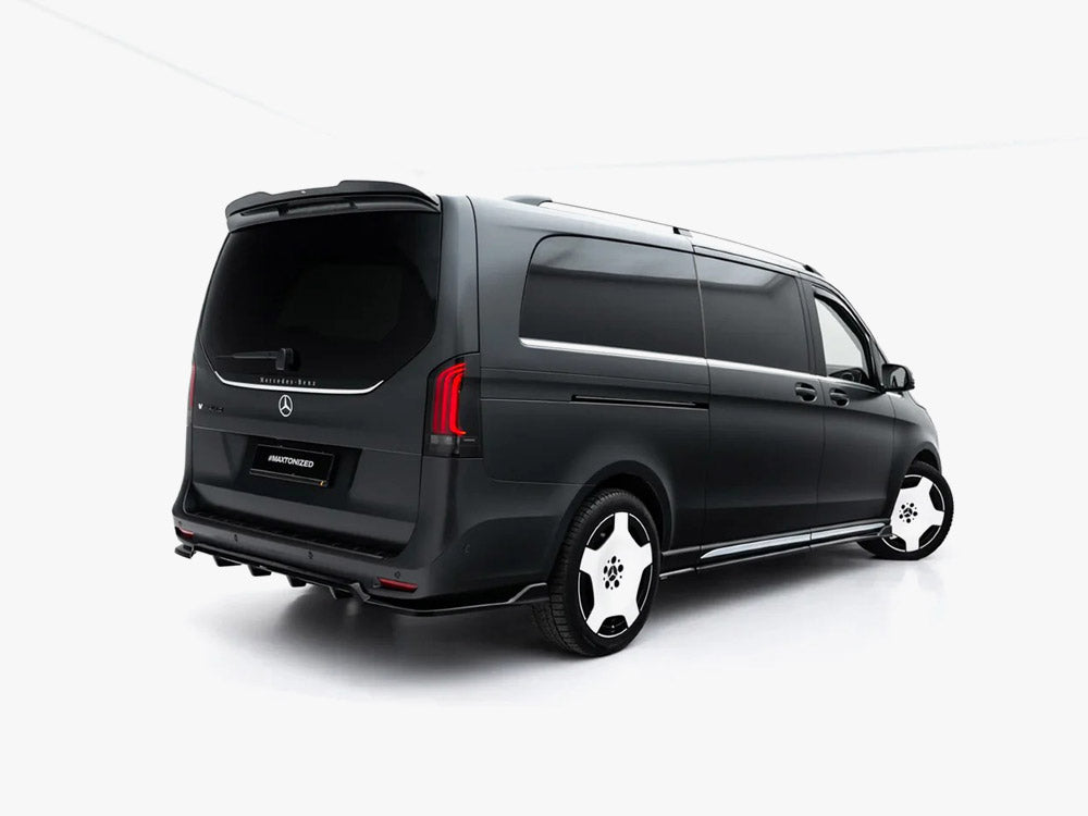 Rear Splitter (Vertical Bars) compatible with Mercedes-Benz V AMG Line W447 Facelift 2