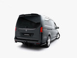 Rear Splitter (Vertical Bars) compatible with Mercedes-Benz V AMG Line W447 Facelift 2