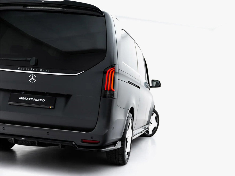 Rear Splitter (Vertical Bars) compatible with Mercedes-Benz V AMG Line W447 Facelift 2