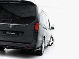 Rear Splitter (Vertical Bars) compatible with Mercedes-Benz V AMG Line W447 Facelift 2