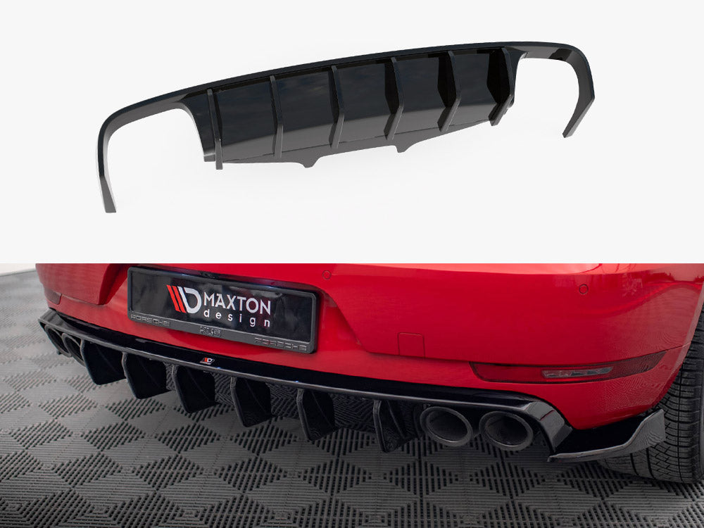 Rear Valance compatible with Porsche Macan GTS / Sport Design Mk1 Facelift