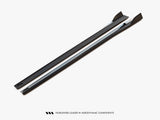 Side Skirts Diffusers compatible with Porsche Macan GTS / Sport Design Mk1