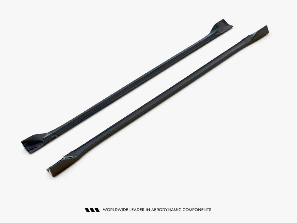 Side Skirts Diffusers compatible with Dodge Challenger SRT Hellcat Widebody Mk3