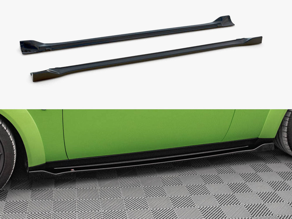 Side Skirts Diffusers compatible with Dodge Challenger SRT Hellcat Widebody Mk3