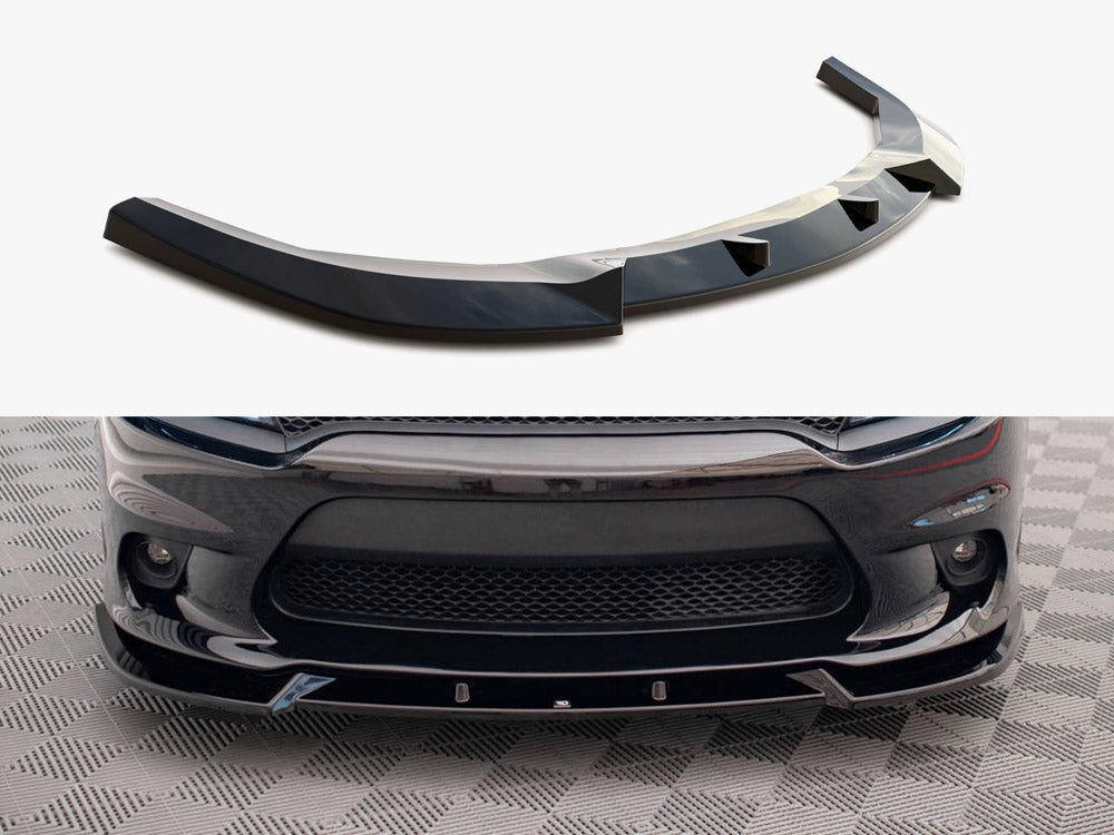 Front Splitter V.2 compatible with Dodge Charger SRT Mk7 Facelift