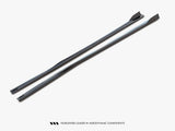 Side Skirts Diffusers compatible with Dodge Charger SRT Mk7 Facelift