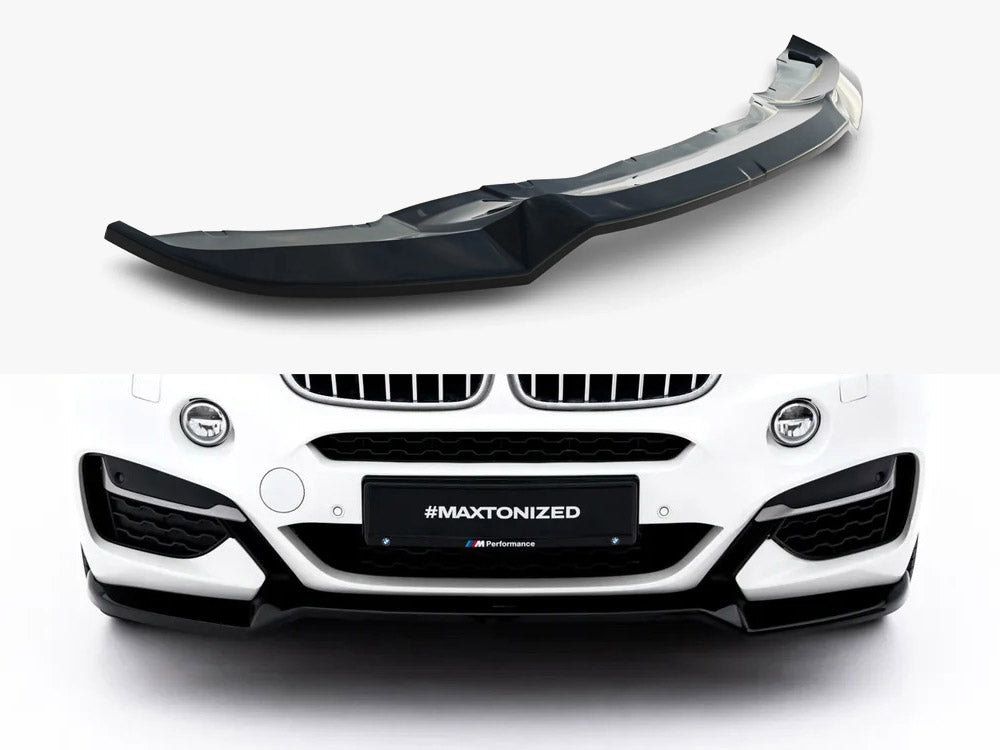 Front Splitter V.1 compatible with BMW X6 M-Pack F16