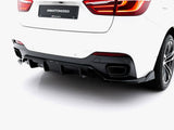 Rear Splitter (Vertical Bars) compatible with BMW X6 M-Pack F16