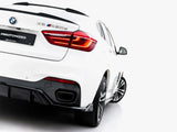 Rear Splitter (Vertical Bars) compatible with BMW X6 M-Pack F16