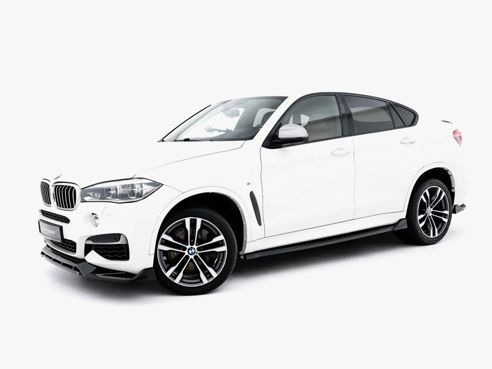Side Skirt Diffusers V.2 compatible with BMW X6 M-Pack F16