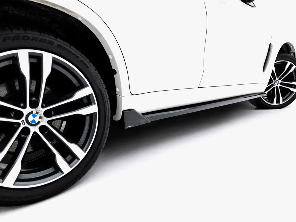 Side Skirt Diffusers V.2 compatible with BMW X6 M-Pack F16