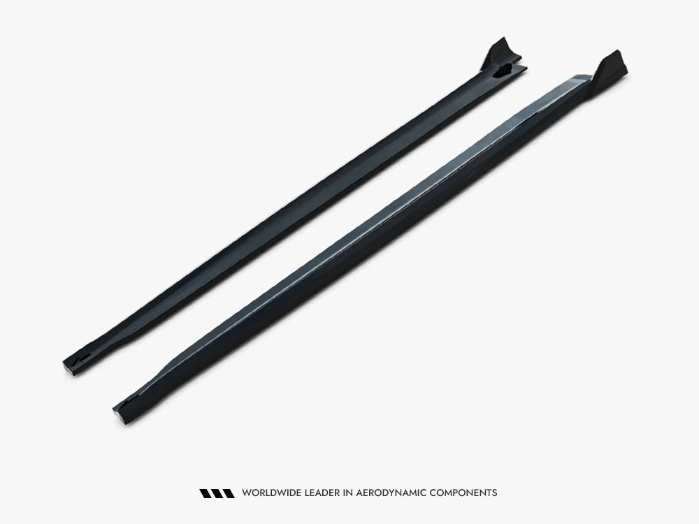 Side Skirt Diffusers V.2 compatible with BMW X6 M-Pack F16