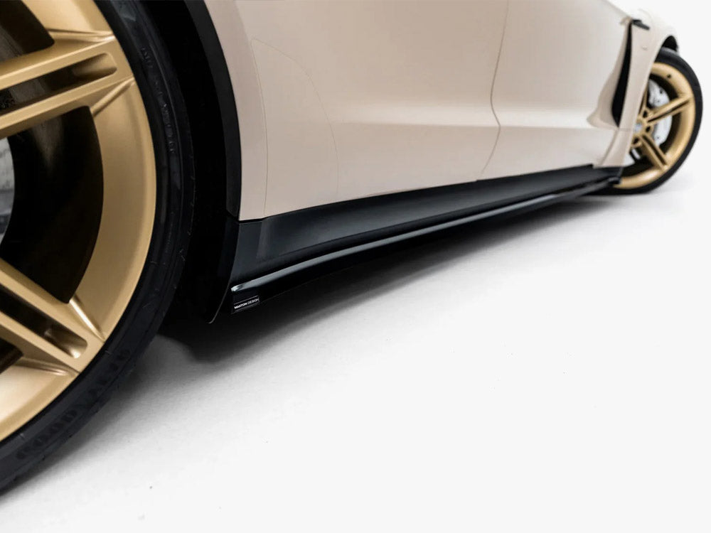 Side Skirt Diffusers compatible with Porsche Taycan / Taycan 4 / Taycan 4S / Taycan GTS Mk1