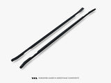 Side Skirt Diffusers compatible with Porsche Taycan / Taycan 4 / Taycan 4S / Taycan GTS Mk1