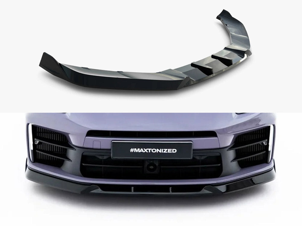 Front Splitter compatible with Porsche Panamera 4 / 4S E-Hybrid / 4 E-Hybrid 972