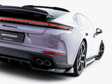 Rear Splitter (Vertical Bars) compatible with Porsche Panamera 4 / 4S E-Hybrid / 4 E-Hybrid 972