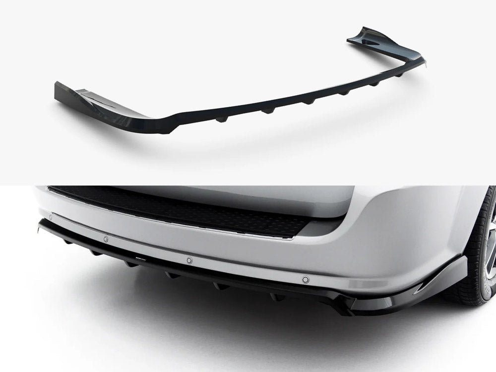 Rear Splitter (Vertical Bars) compatible with Dodge Grand Caravan Mk5 Facelift