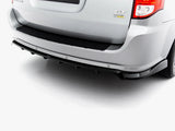 Rear Splitter (Vertical Bars) compatible with Dodge Grand Caravan Mk5 Facelift