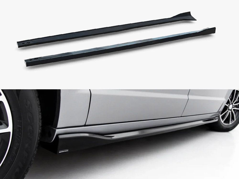Side Skirt Diffusers compatible with Dodge Grand Caravan Mk5 Facelift