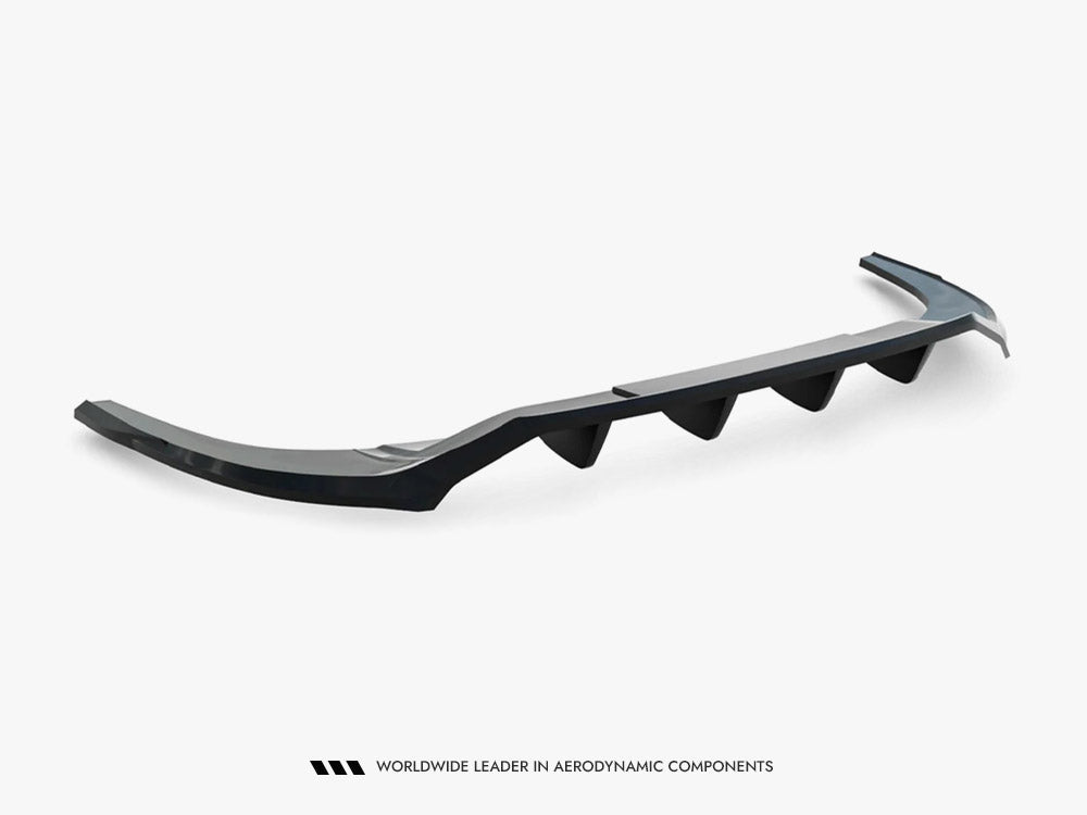 Rear Splitter (Vertical Bars) compatible with Audi A3 Sedan 8Y Facelift