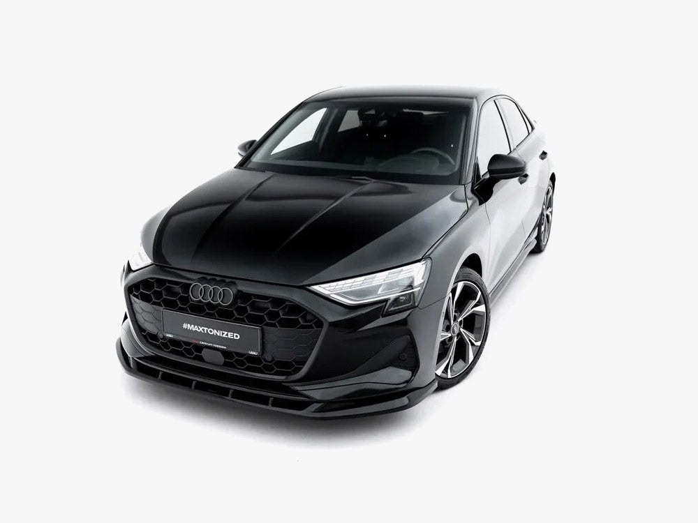 Front Splitter V.2 compatible with Audi A3 Sedan 8Y Facelift