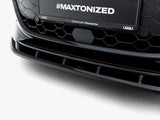 Front Splitter V.2 compatible with Audi A3 Sedan 8Y Facelift