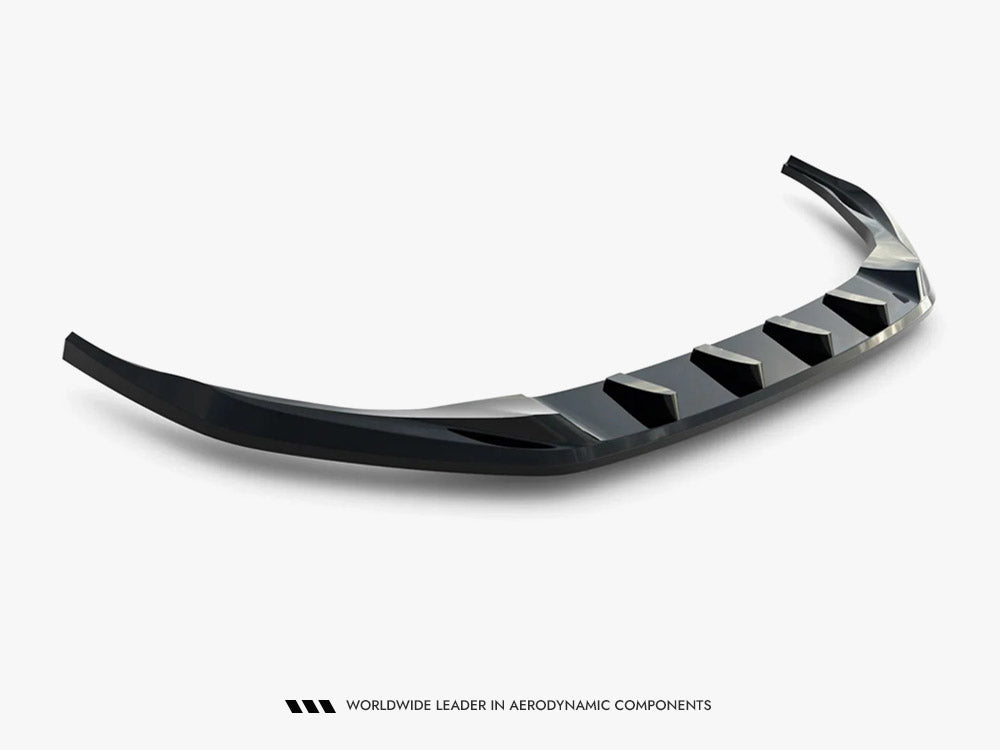 Front Splitter V.2 compatible with Audi A3 Sedan 8Y Facelift