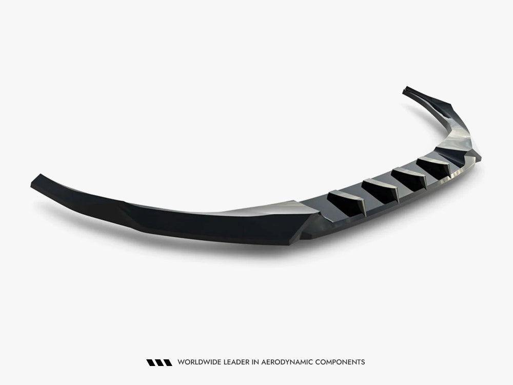 Front Splitter V.1 compatible with Audi A3 Sedan 8Y Facelift