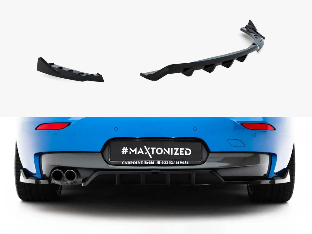 Rear Splitter (Vertical Bars) V.2 compatible with BMW Z4 M-Pack E89 Facelift