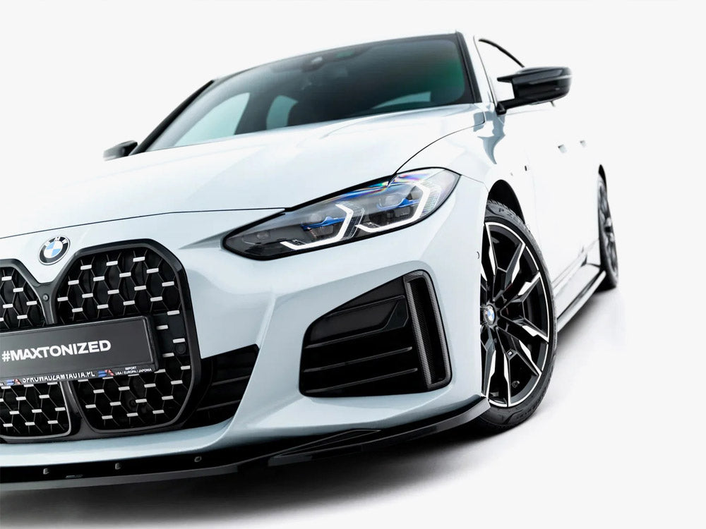 Front Splitter V.3 compatible with BMW 4 / i4 Gran Coupe M-Pack / M440i G26