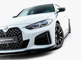 Front Splitter V.3 compatible with BMW 4 / i4 Gran Coupe M-Pack / M440i G26