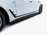 Side Skirts Diffusers V.1 compatible with BMW 4 Gran Coupe M-Pack / M440i G26