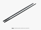 Side Skirts Diffusers V.1 compatible with BMW 4 Gran Coupe M-Pack / M440i G26