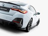 Rear Side Splitters V.4 compatible with BMW M440i / 4 M-Pack Gran Coupe G26