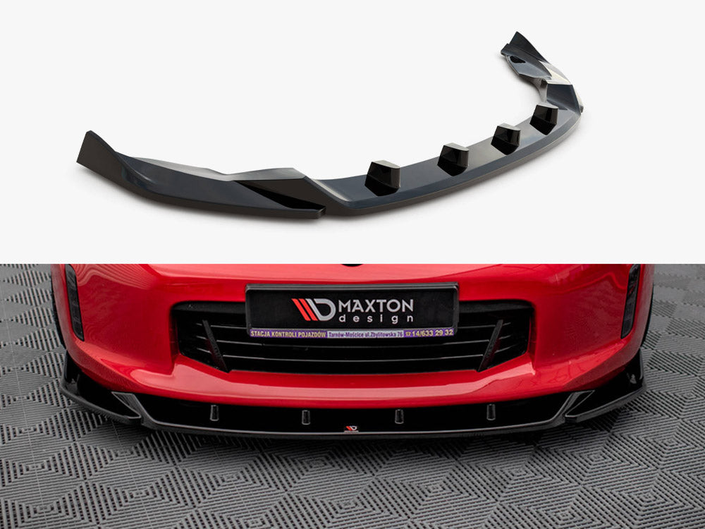 Front Splitter V.2 compatible with Nissan 370Z Facelift