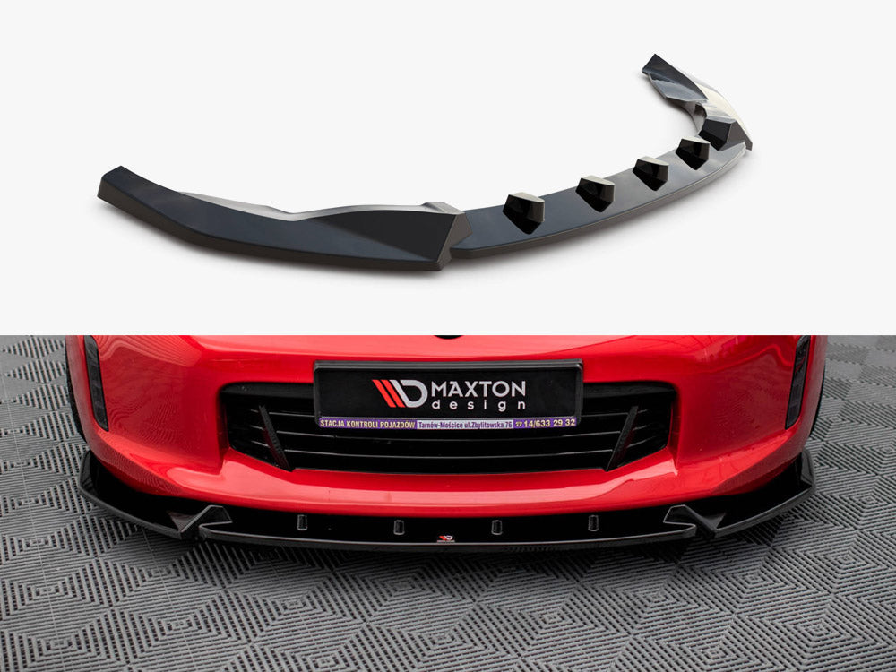 Front Splitter V.3 compatible with Nissan 370Z Facelift