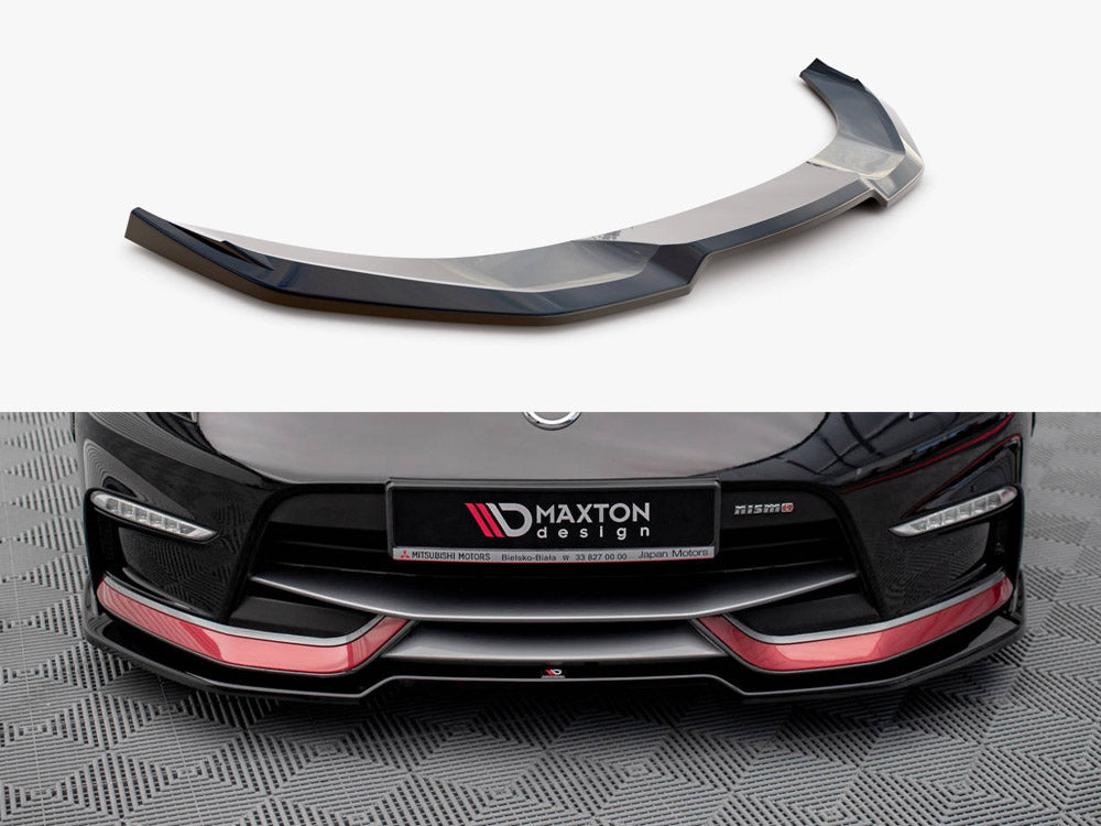 Front Splitter V.3 compatible with Nissan 370Z Nismo Facelift